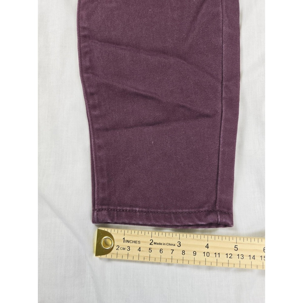 Levi's Signature Gold‎ Jeans Womens 12M Purple Totally Shaping Pull-On Skinny - Picture 6 of 12